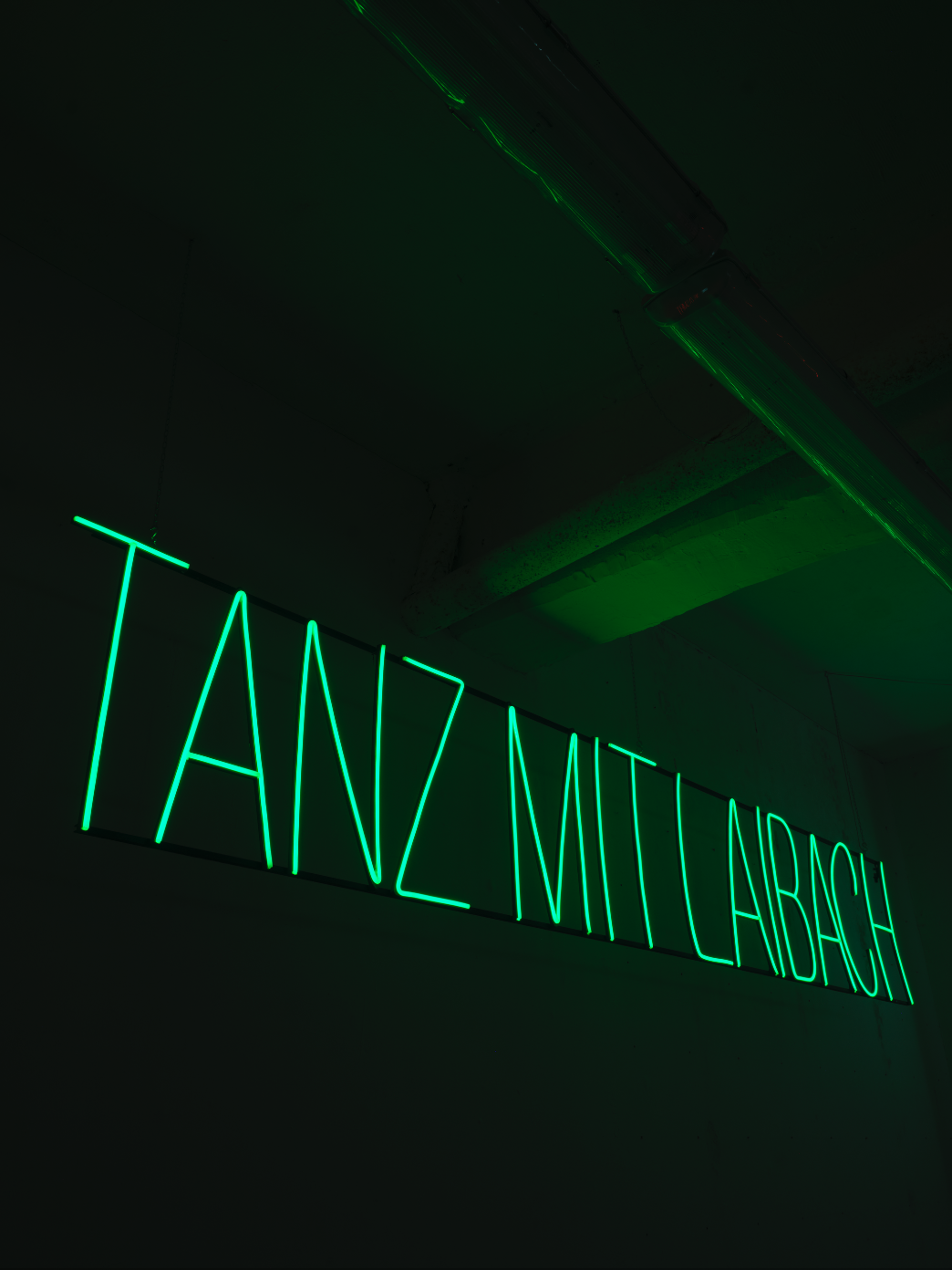 Close up view of Assimilator by Laibach Kunst installed at Pijacal, Labin for the 5th Industrial Art Biennial. Photo by Damir Žižić 